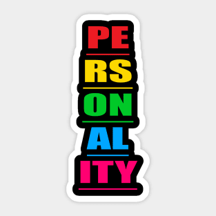 Personality Sticker